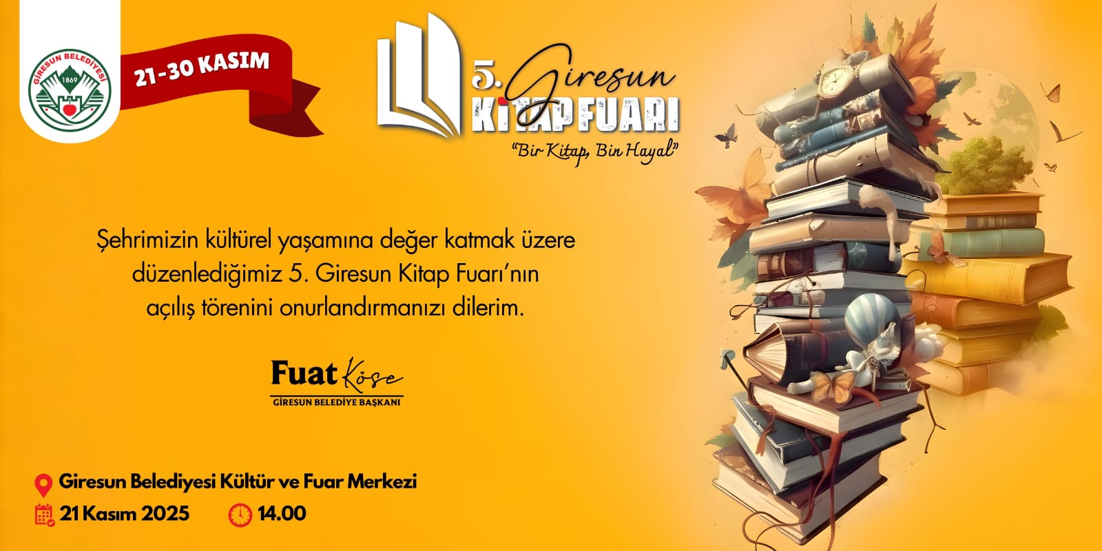 GİRESUN BELEDİYESİ KİTAP FUARI
