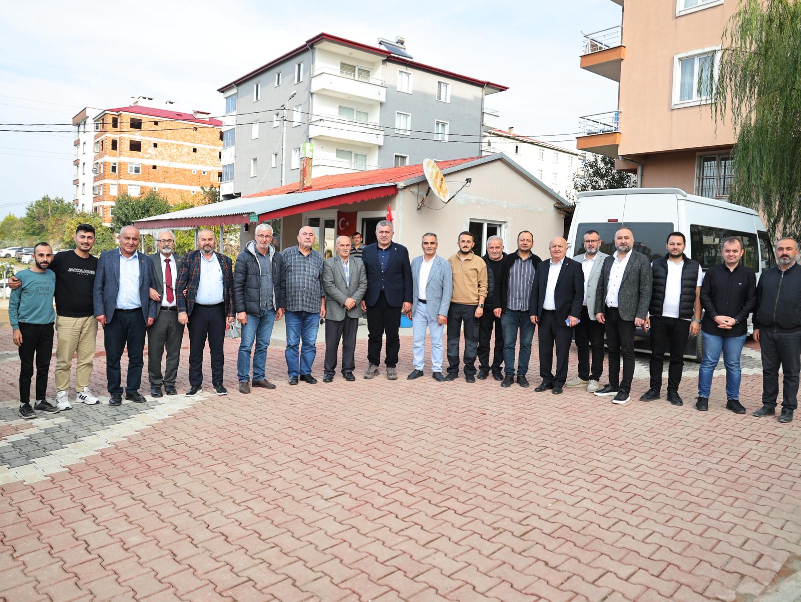 Başkan Necmi Sıbıç, Üstyapı Çalışmalarını Yerinde İnceledi