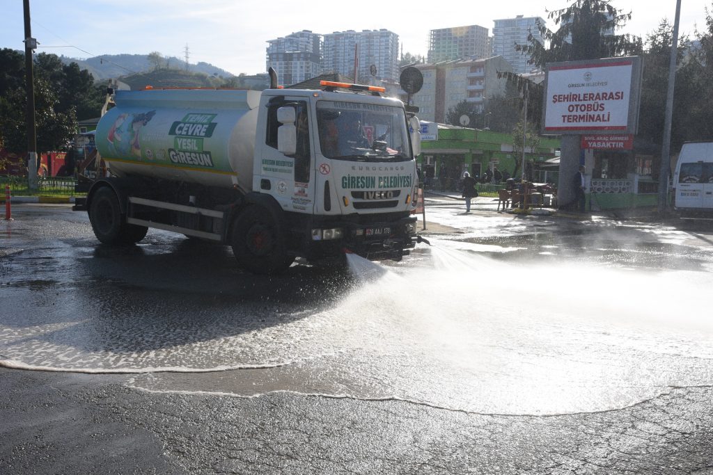 GİRESUN’DA TEMİZLİK ÇALIŞMALARI ARTTI