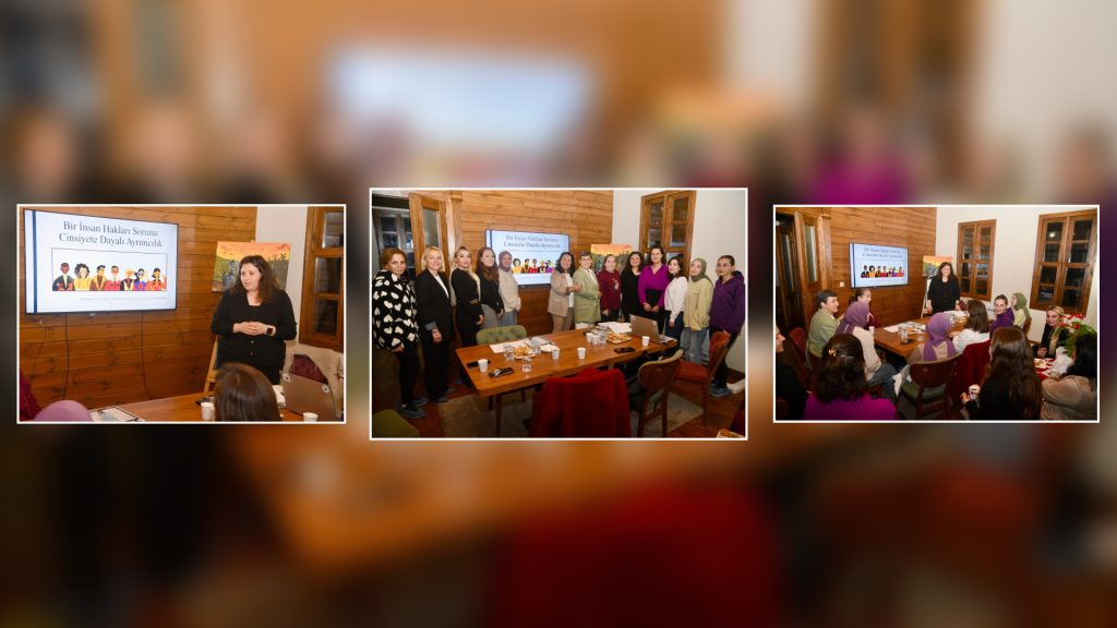 “KADINA YÖNELİK ŞİDDETE KARŞI ULUSLARARASI MÜCADELE GÜNÜ”