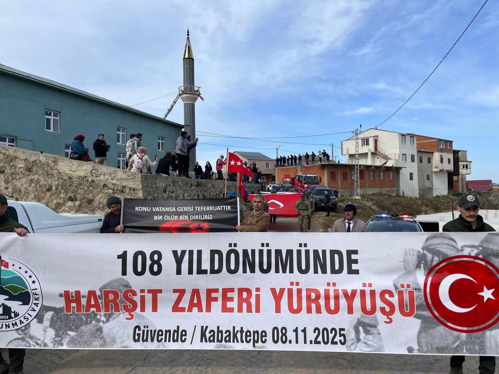 Harşit Savunması Şehitleri Anısına Yürüyüş Düzenlendi