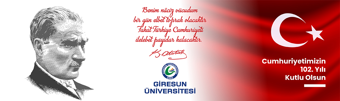 Rektörümüz Prof. Dr. Yılmaz Can’ın 10 Kasım Atatürk’ü Anma Günü Mesajı
