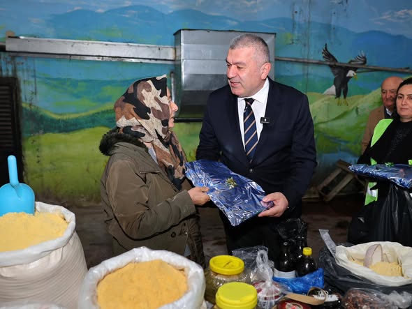 Bulancak’ta Yılbaşı Pazarı: Salı Pazarı