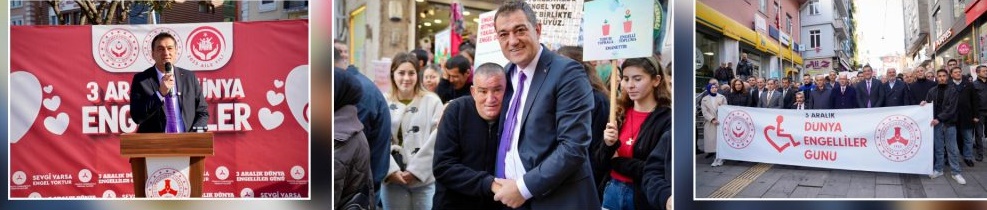 KÖSE: “HER ZAMAN ENGELLİ BİREYLERİMİZİN YANINDAYIZ”