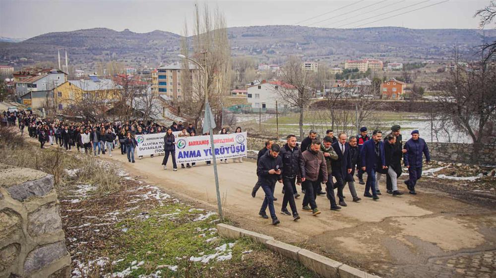 Alucra Turan Bulutçu MYO’dan Sarıkamış Şehitleri’ne Vefa Yürüyüşü