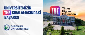 GRÜ 2026 Times Higher Education World University Rankings by Subject’te Sıralamaya Girdi