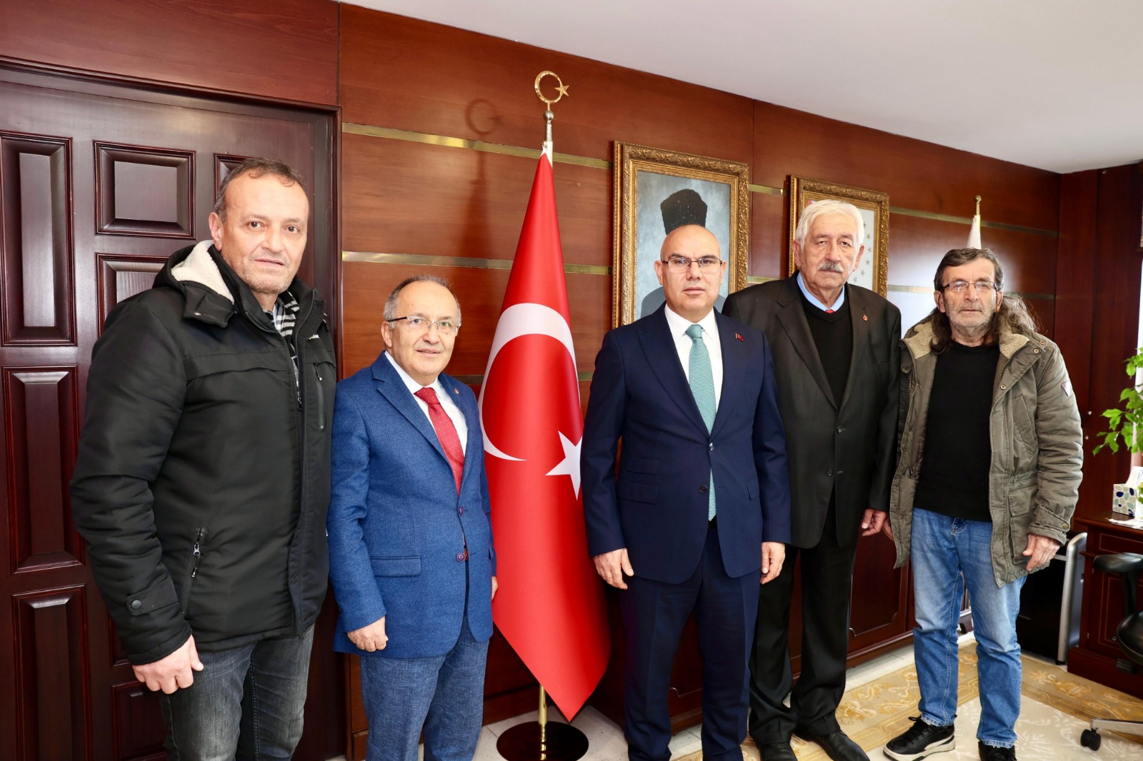 Giresun Gazeteciler Derneği’nden Vali Mustafa Koç’a Hayırlı Olsun Ziyareti