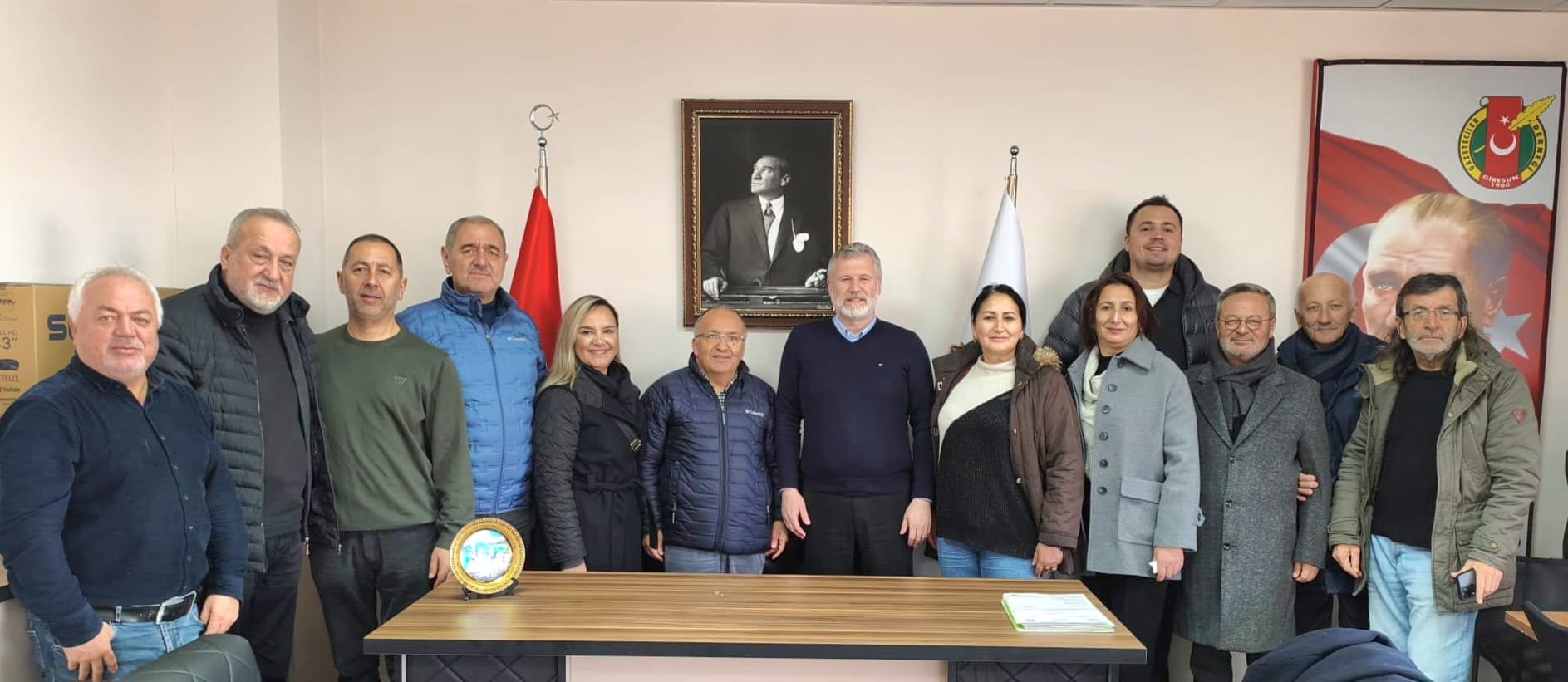 CHP HEYETİNDEN, GGD’YE ZİYARET