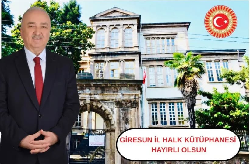 GİRESUN’A İL HALK KÜTÜPHANESİ KAZANDIRILIYOR