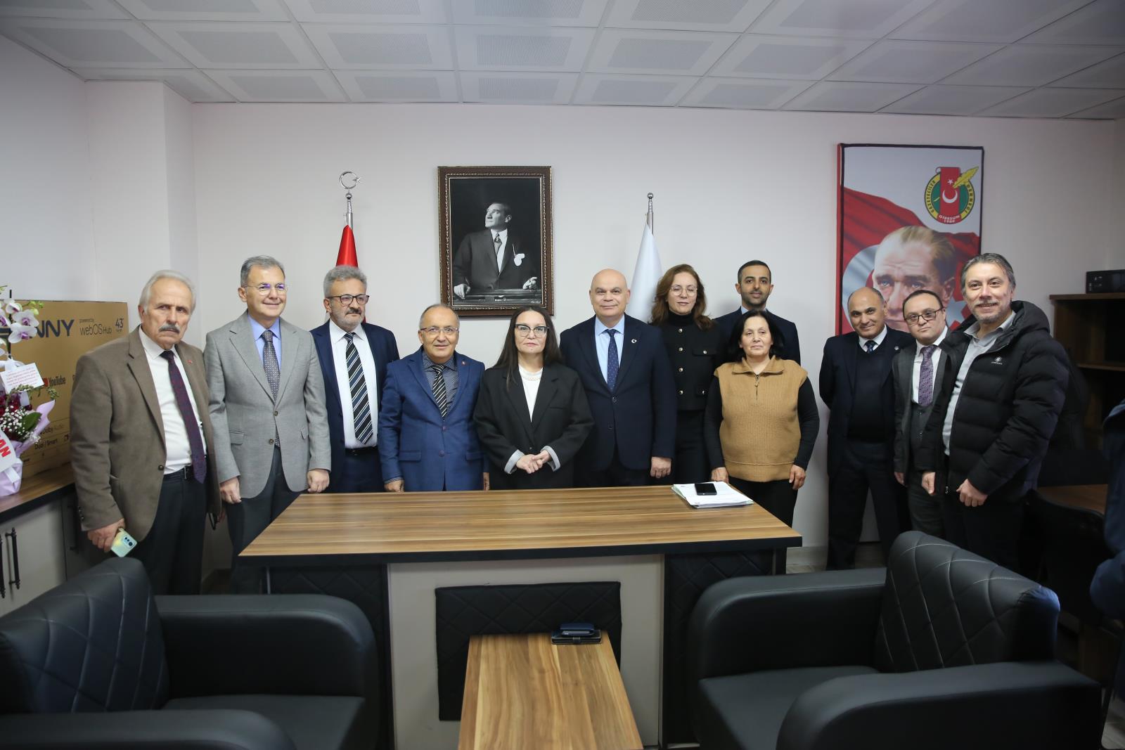 “10 Ocak Çalışan Gazeteciler Günü” Dolayısıyla Gazeteciler Cemiyeti’ne Ziyaret…