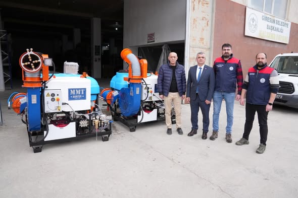 GİRESUN BELEDİYESİ’NDEN VEKTÖREL MÜCADELEYE GÜÇLÜ TAKVİYE