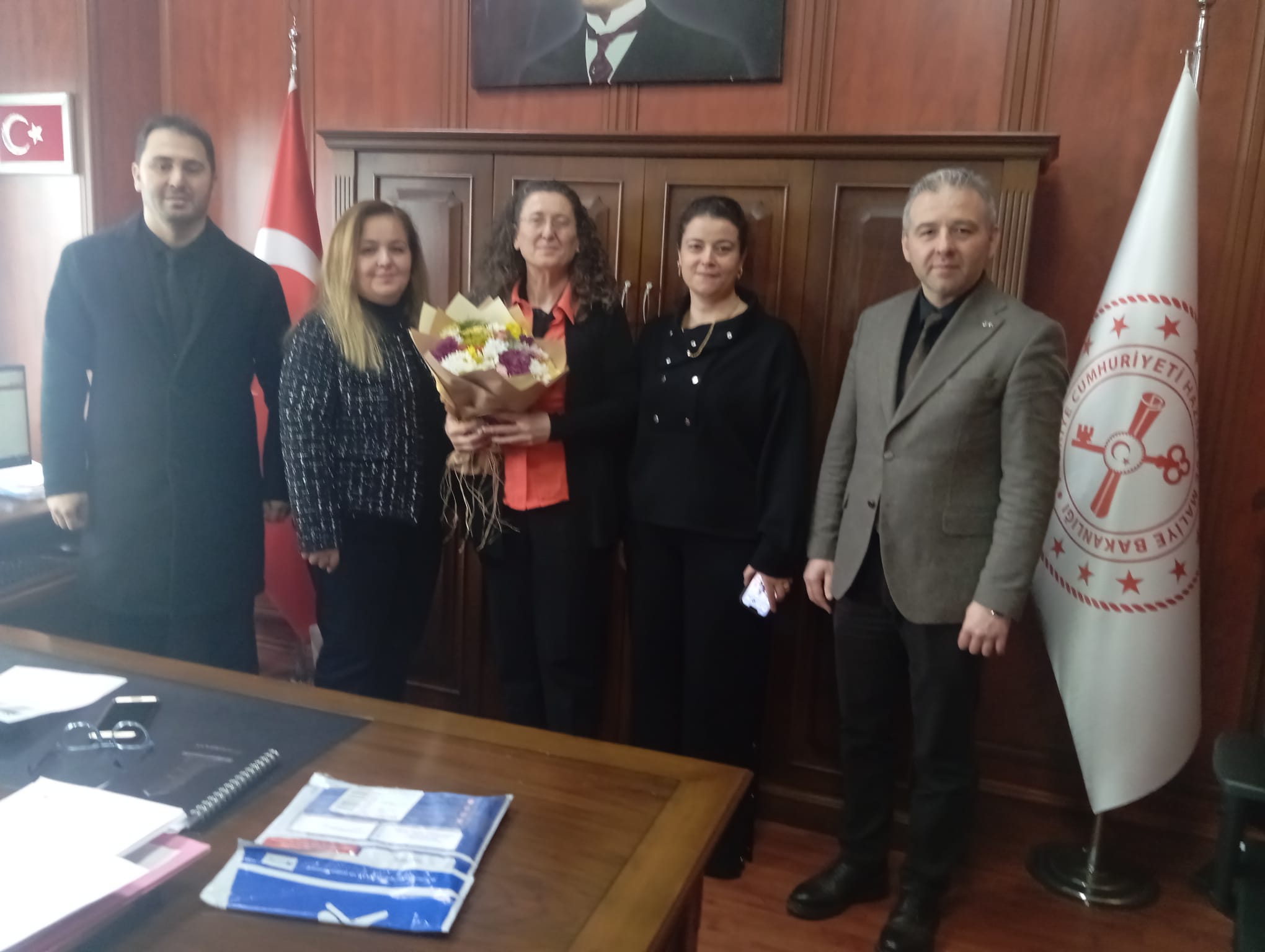 Türk Büro-Sen’den Defterdar Yıldız’a Vergi Haftası Ziyareti: