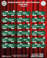 Mart ayı programımız…