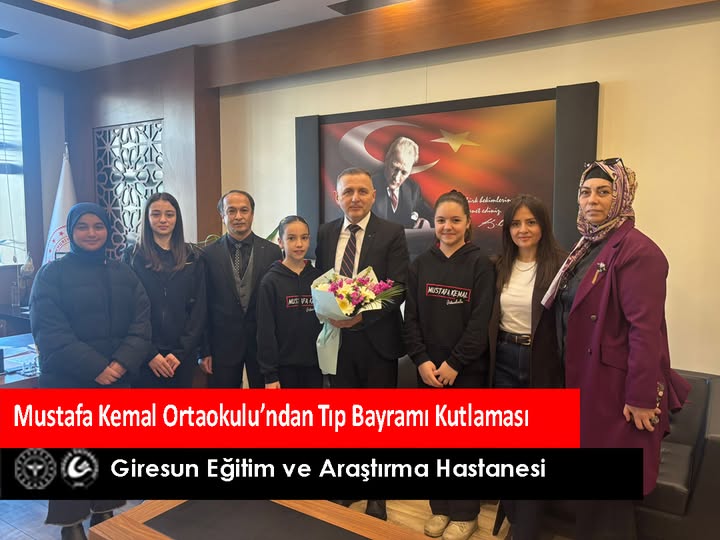 Mustafa Kemal Ortaokulu’ndan Tıp Bayramı Kutlaması