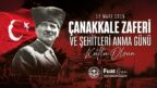 BAŞKAN KÖSE’NİN 18 MART ÇANAKKALE ZAFERİ VE ŞEHİTLERİ ANMA GÜNÜ MESAJI