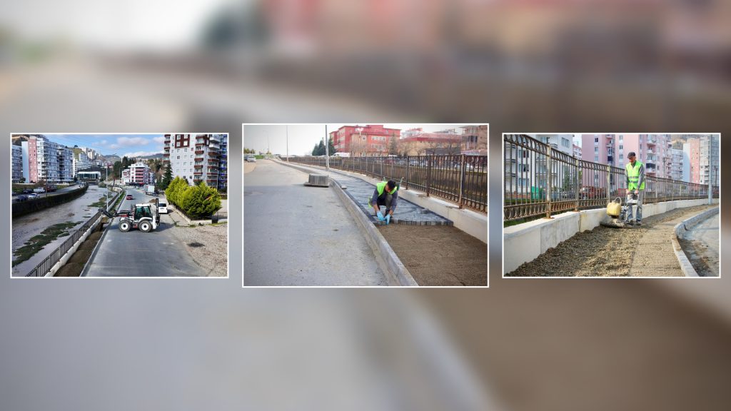 GÜRE MAHALLESİ’NDE 500 METRELİK KALDIRIM ÇALIŞMASI