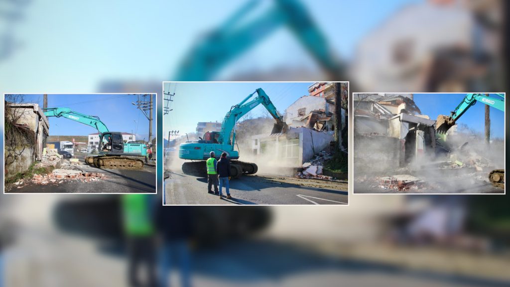 AKSU KAVŞAĞI’NDA DÜZENLEME ÇALIŞMALARI İÇİN İLK ADIM ATILDI