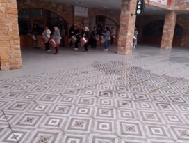 ÇALIŞIYORUZ… BİLGİ YURDU KADINLAR BANDOSU 23 NİSAN provasında…