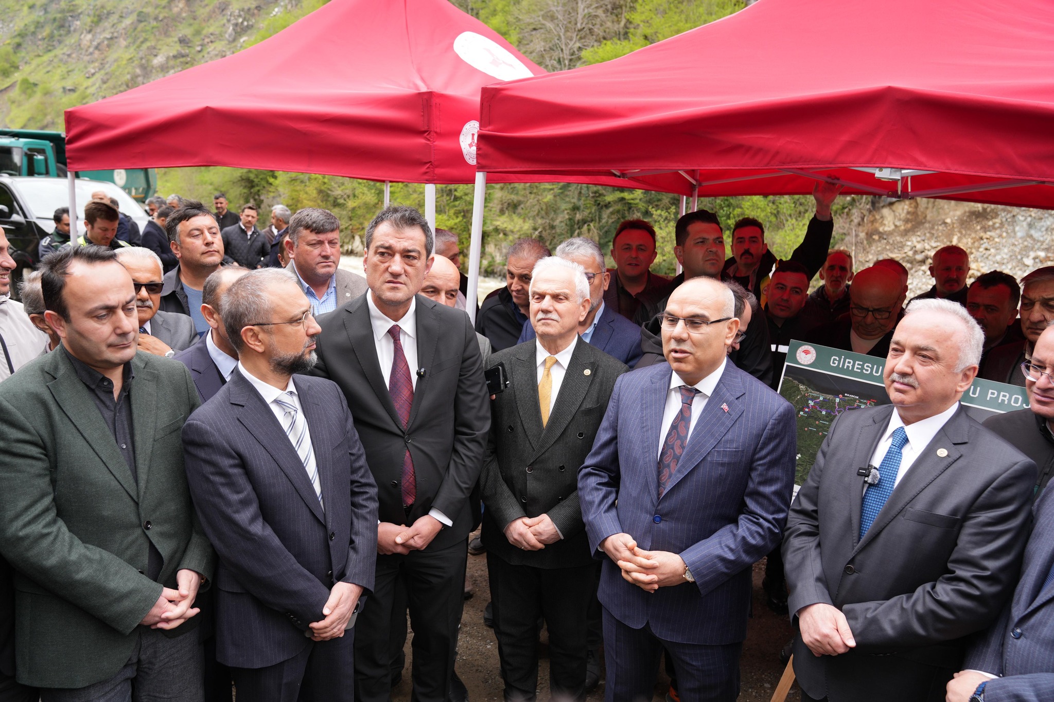 İÇME SUYU PROJESİNİN YER TESLİMİ YAPILDI