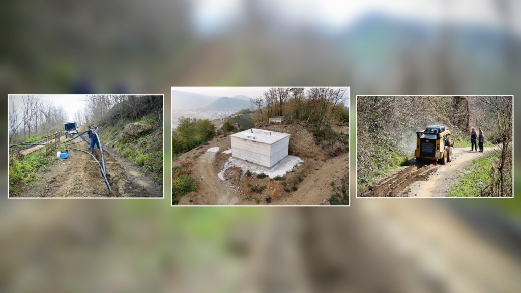 İÇME SUYU ALTYAPISI GÜÇLENİYOR: