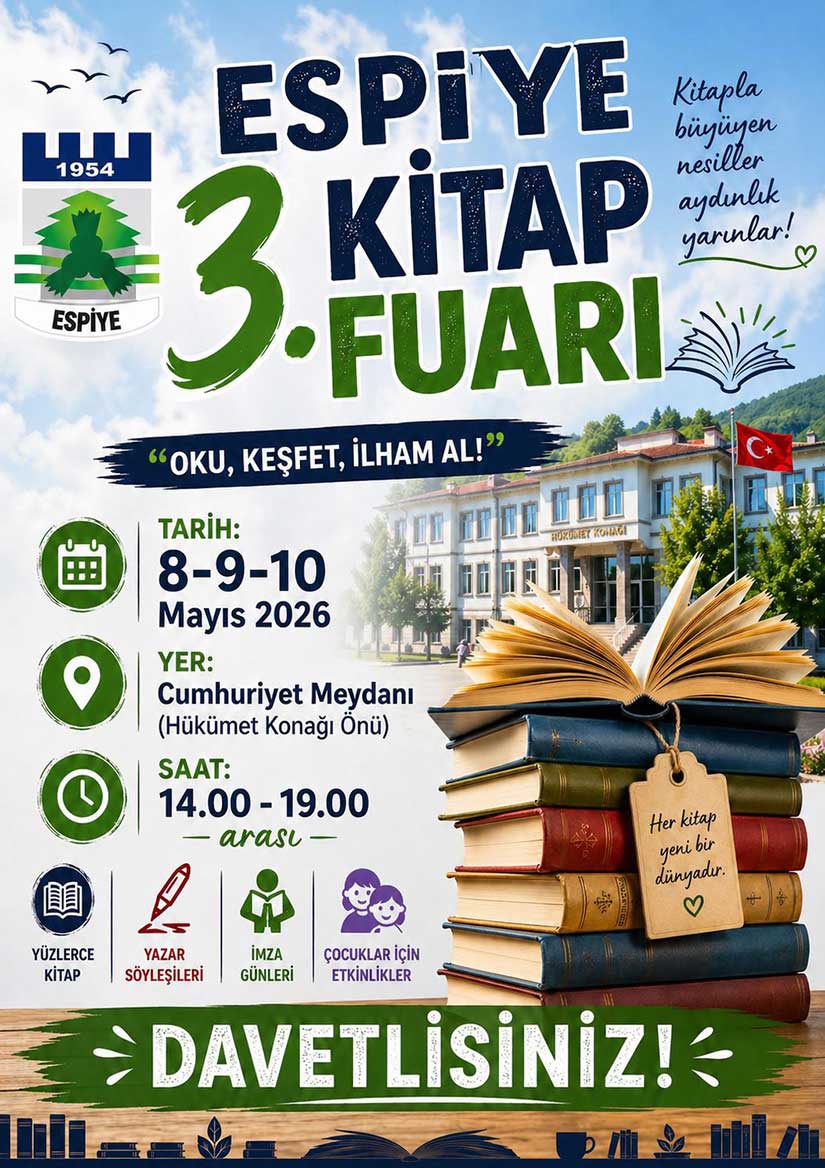 Espiye 3. Kitap Fuarı