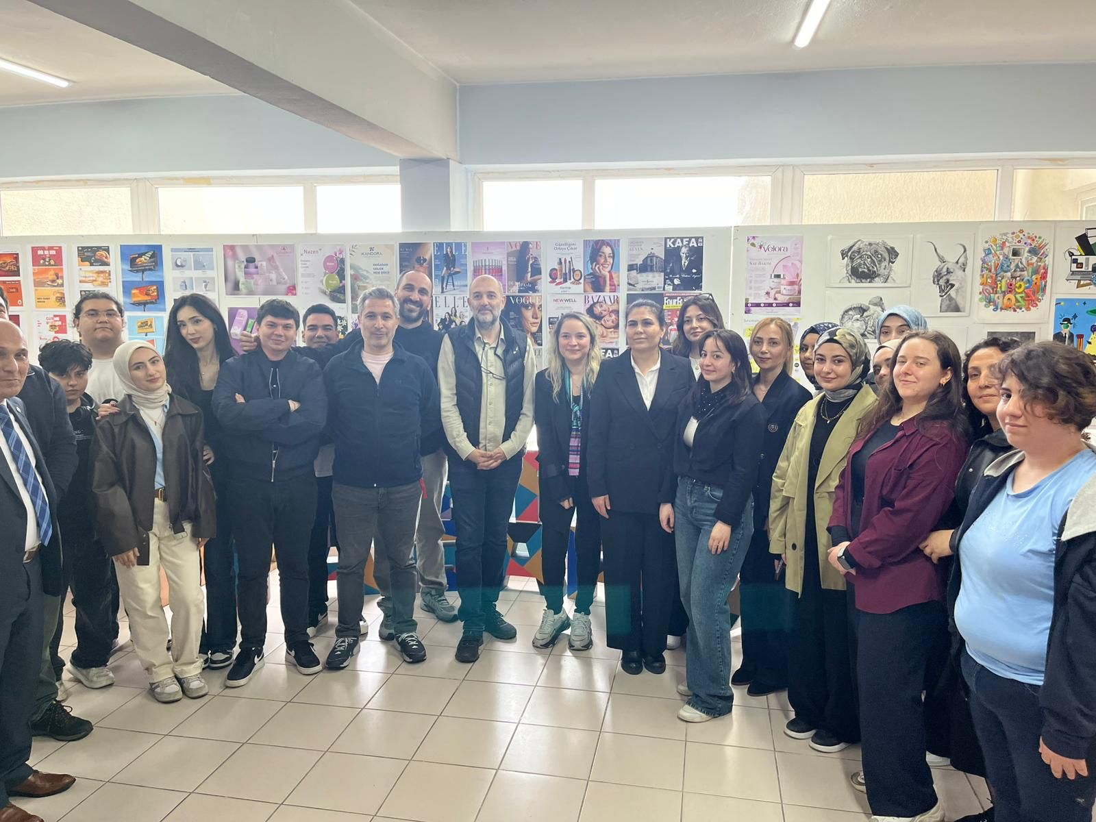 Giresun MYO Tasarım Bölümü Öğrenci Sergisi Açıldı