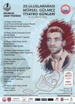 25. ULUSLARARASI MÜRSEL GÜLMEZ TİYATRO GÜNLERİ İÇİN GERİ SAYIM BAŞLADI.