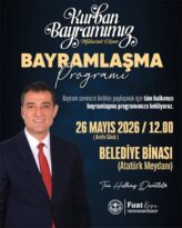 GİRESUN BELEDİYESİNDE BAYRAMLAŞMA PROGRAMI
