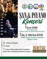 Burçin Savigne ve Doç. Dr. Mehriban Aliyeva