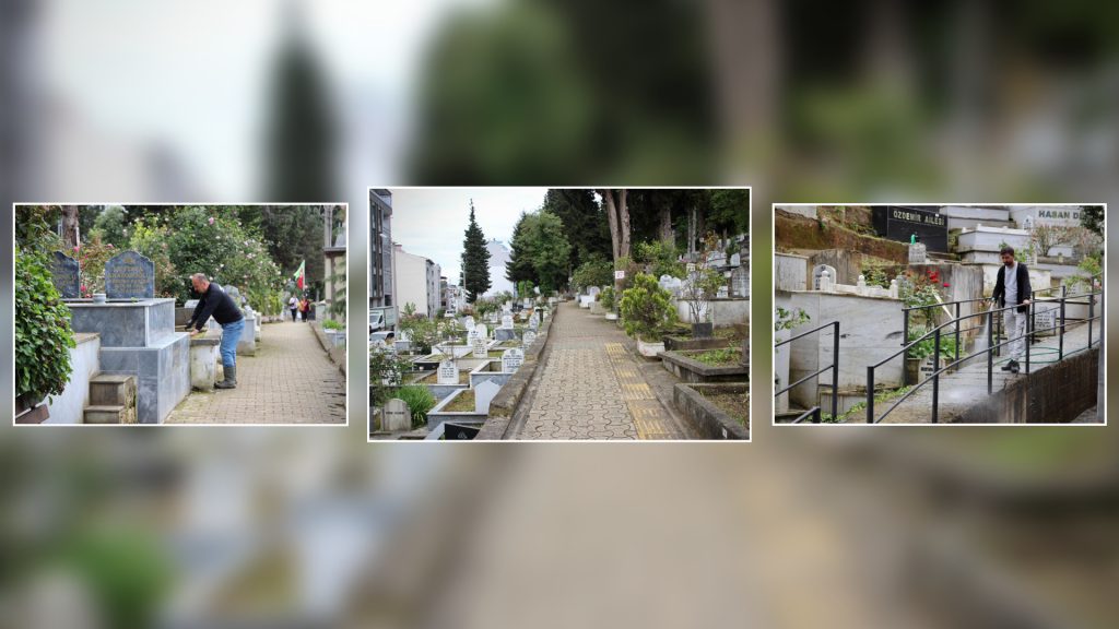 MEZARLIKLAR BAYRAMA HAZIRLANDI