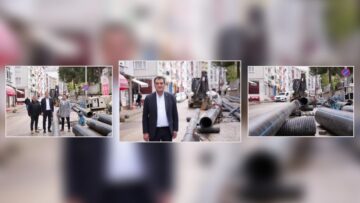 ASBEST BORU DEĞİŞTİRME PROJESİNDE İKİNCİ ETABA GEÇİLDİ
