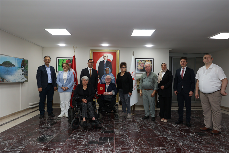 İçişleri Bakanlığı’ndan Karadeniz Omurilik Felçlileri Derneği’nin Projesine Destek