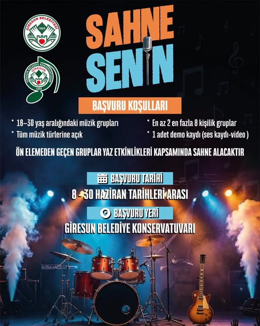 SAHNE SENİN!