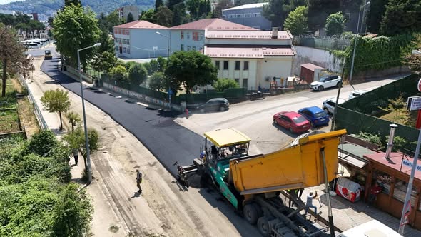 GİRESUN BELEDİYESİ’NDEN ASFALT SEFERBERLİĞİ