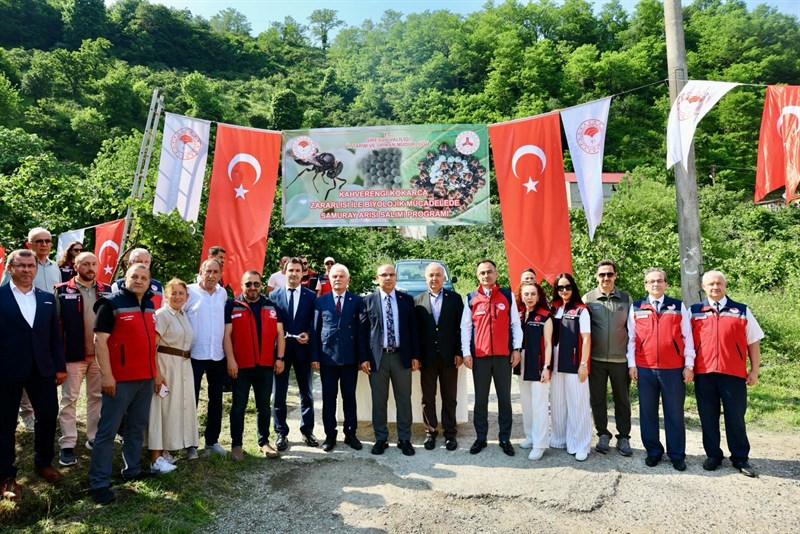 130 Bin Samuray Arısı Doğaya Salındı