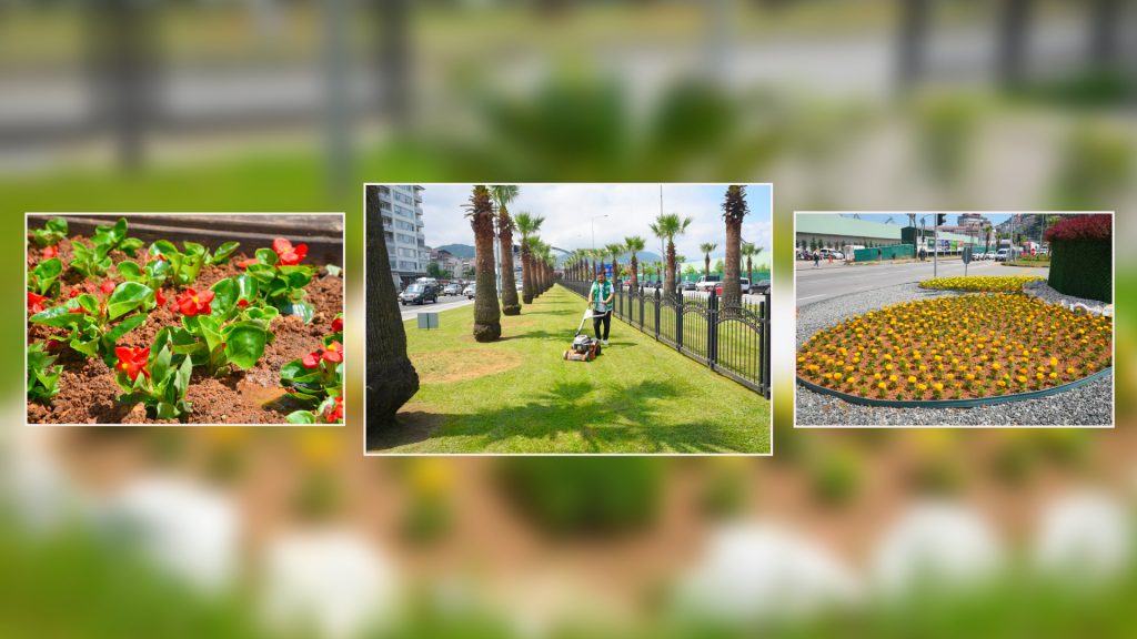 PARK VE BAHÇELER MÜDÜRLÜĞÜ’NDEN YAZ MESAİSİ