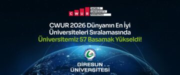 Giresun Üniversitesi, Dünya Üniversite Sıralamalarında Yükselişini Sürdürüyor