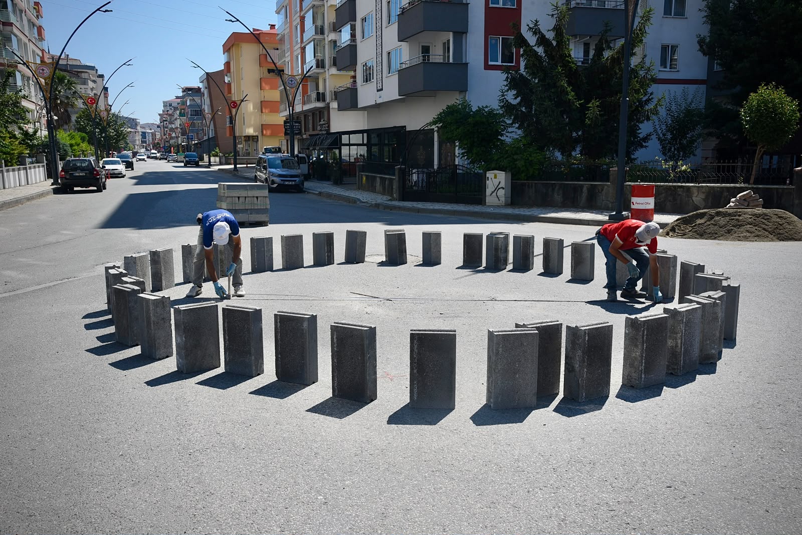 GİRESUN BELEDİYESİ’NDEN TRAFİK GÜVENLİĞİNİ ARTIRACAK ÇALIŞMALAR
