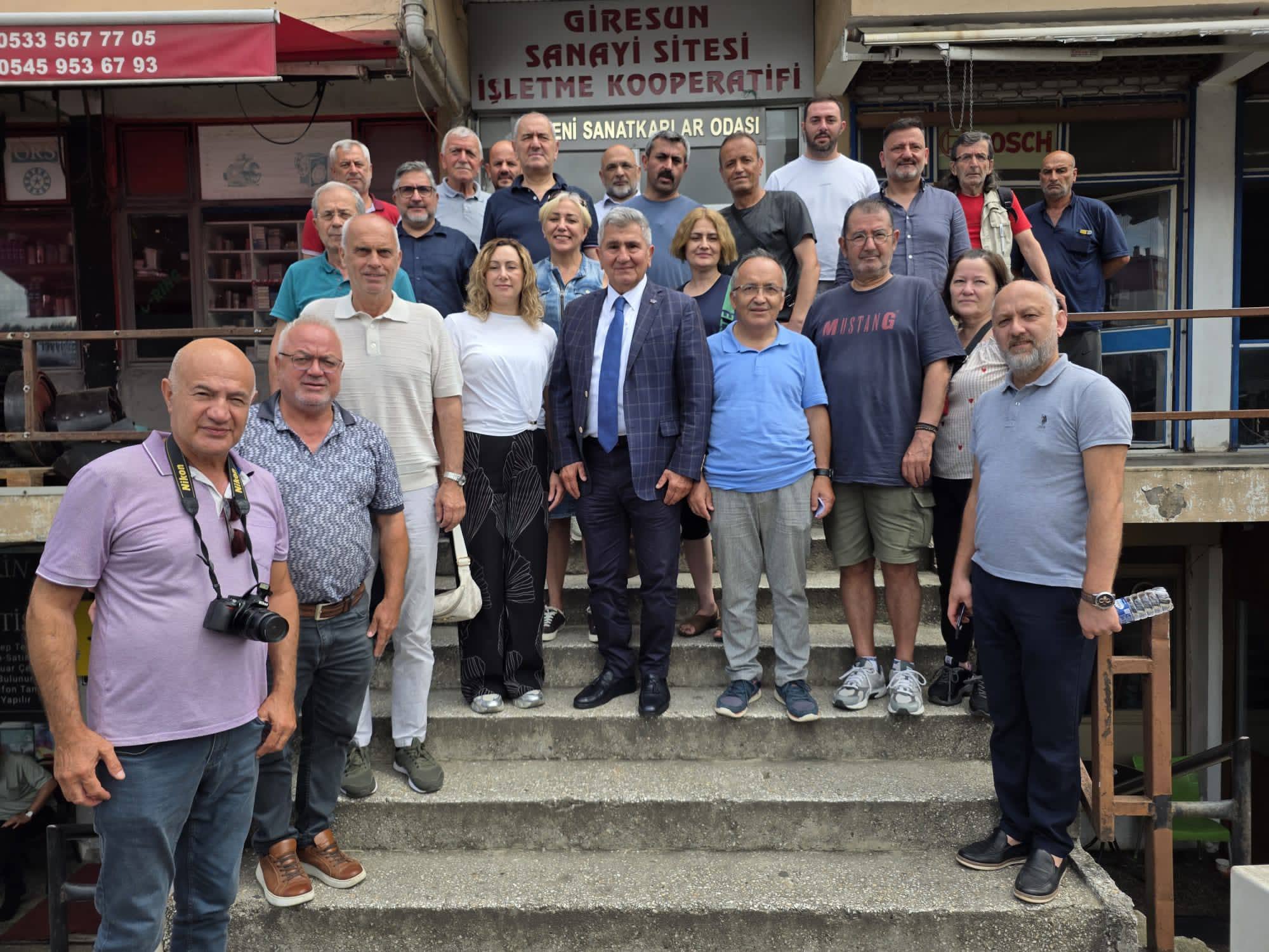 GİRESUN BÜYÜK SANAYİ SİTESİ KOOPERATİFİ BAŞKANI MUAMMER USTA: “ARTIK ÇALIŞAMAZ HALE GELDİK”