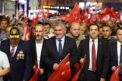 Bulancak’ta Dev Türk Bayrağıyla