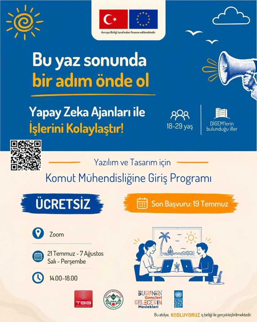 GELECEĞİN TEKNOLOJİLERİNE BUGÜNDEN ADIM ATIN
