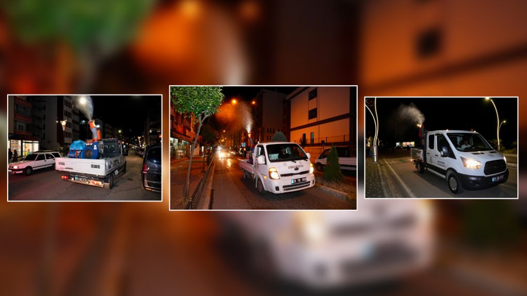 GİRESUN BELEDİYESİ’NDEN YAZ AYLARINDA YOĞUN İLAÇLAMA MESAİSİ