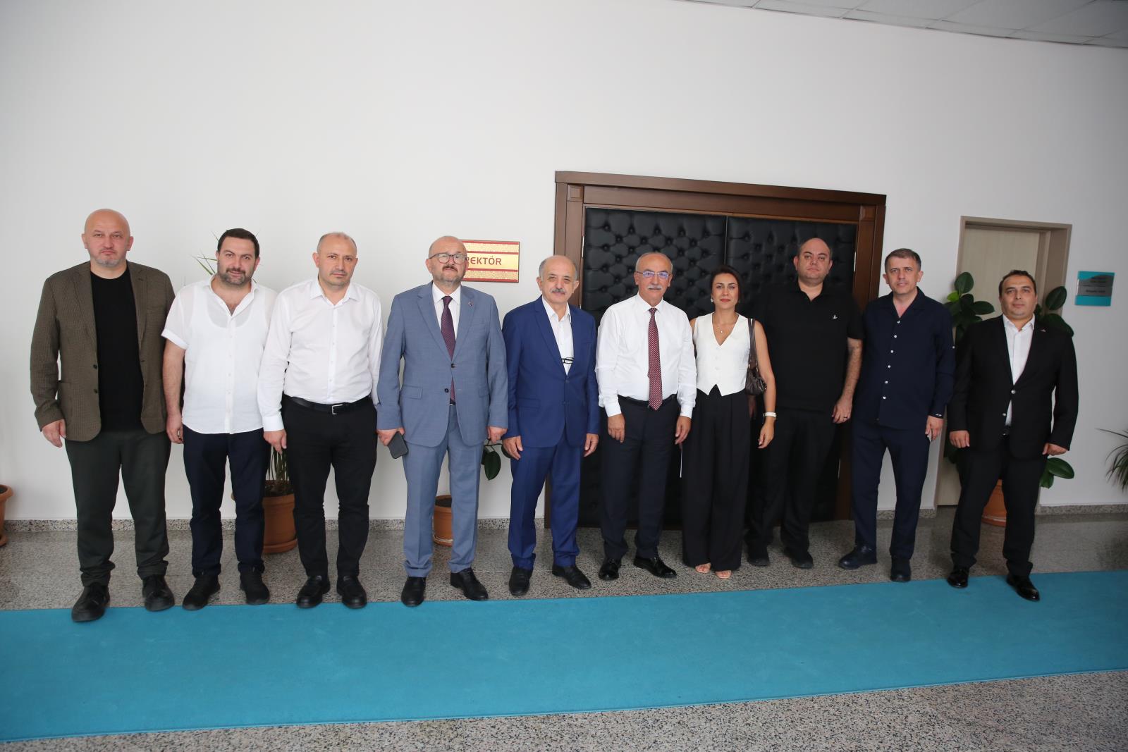 Giresun EXPO 2026 Komisyonundan Rektörümüz Prof. Dr. Yılmaz CAN’a Ziyaret