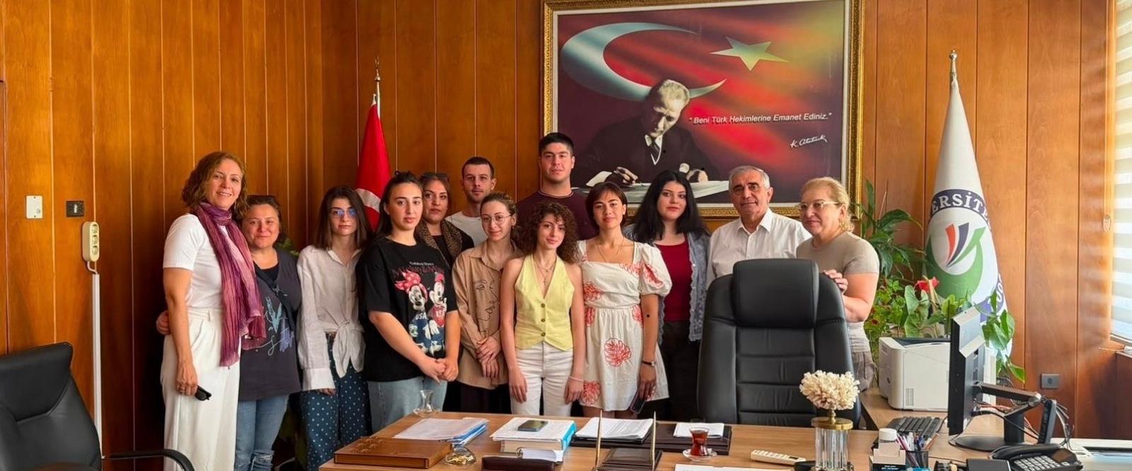 Gürcistanlı Tıp Fakültesi Öğrencileri Giresun Üniversitesinde Klinik Stajlarına Başladı