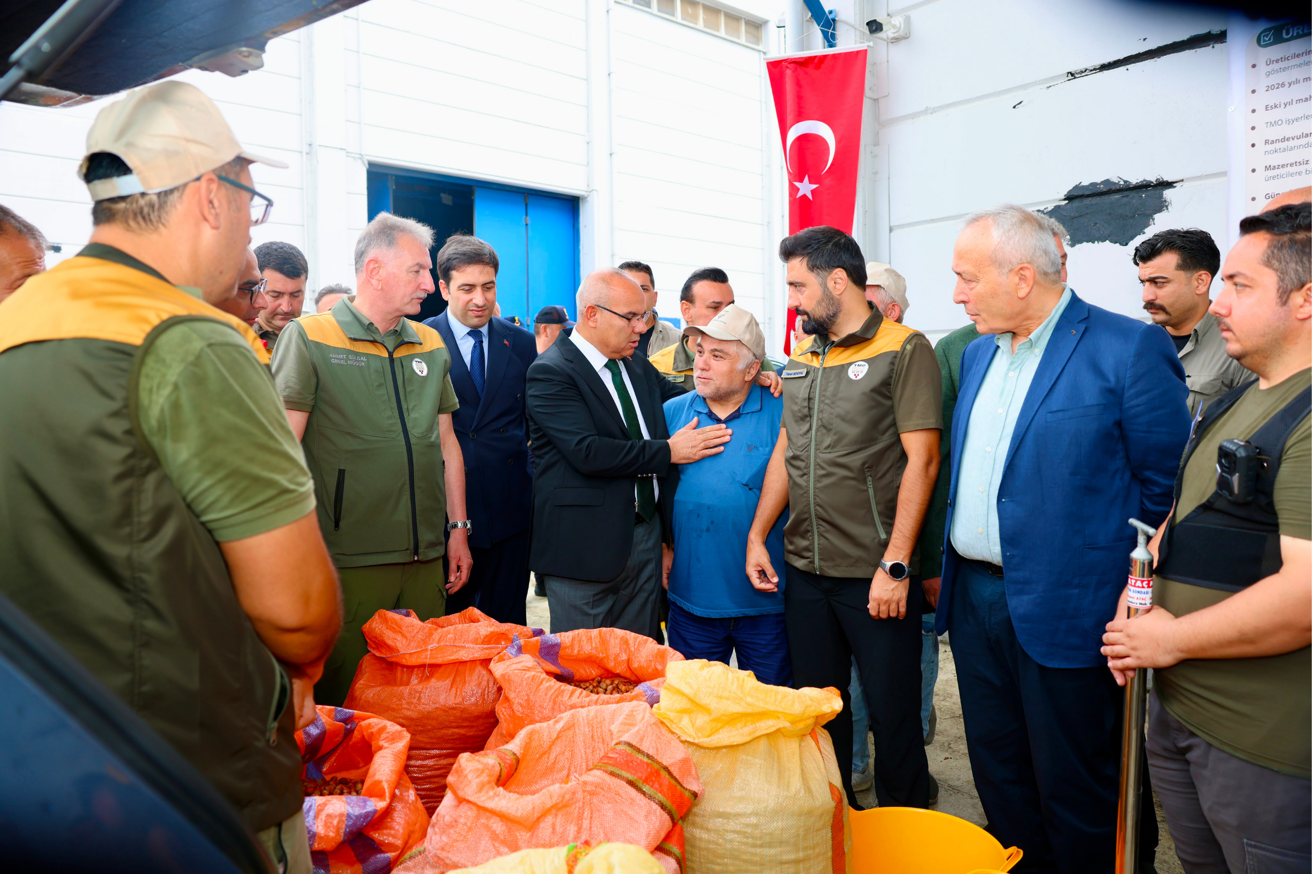 Valimiz Sayın Mustafa Koç, TMO’nun İlk Fındık Alımına Katıldı