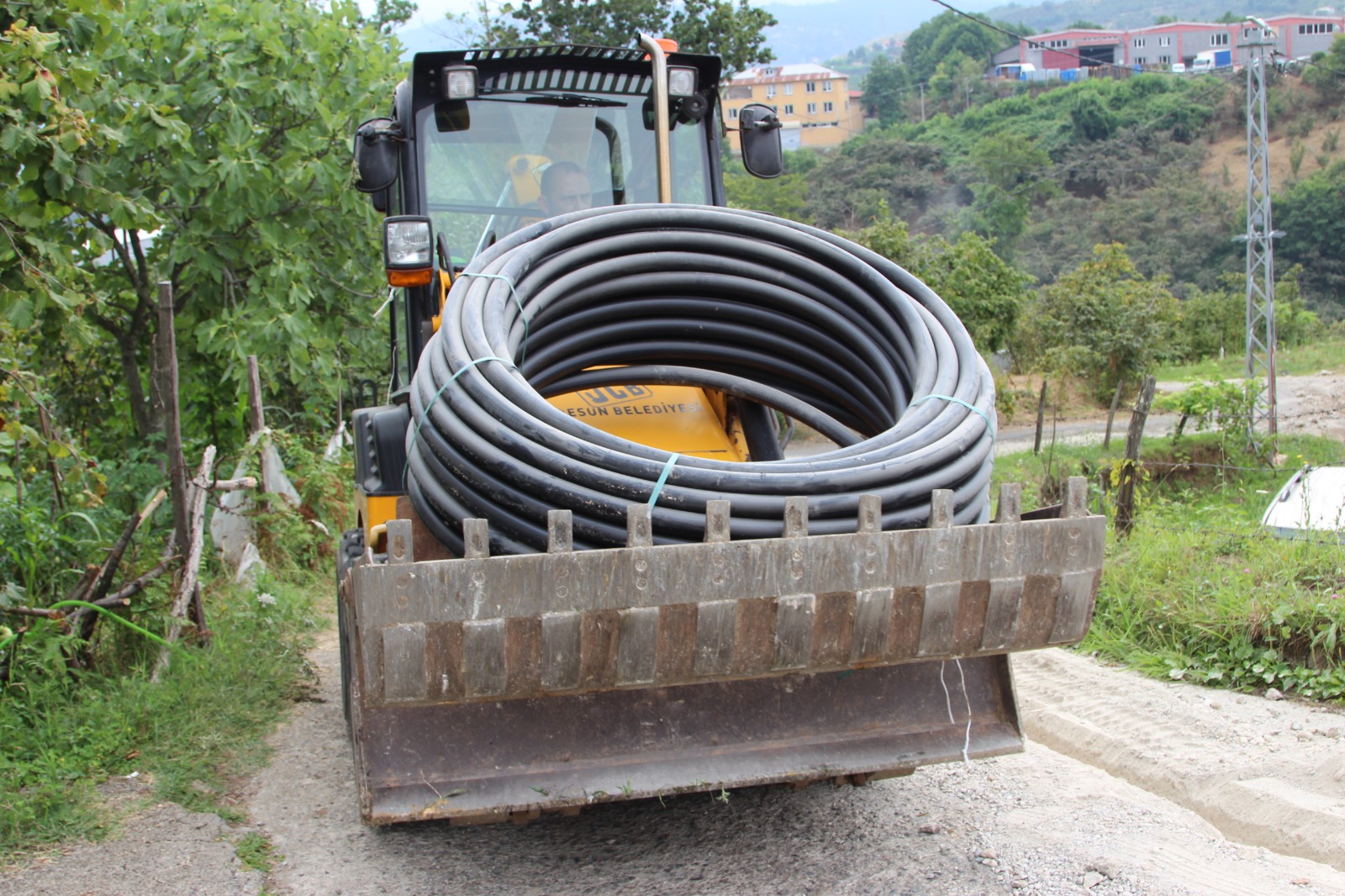 GİRESUN BELEDİYESİ ALTYAPI YATIRIMLARINA HIZ KESMEDEN DEVAM EDİYOR