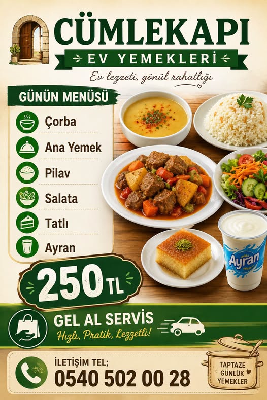 CÜMLEKAPI EV YEMEKLERİ