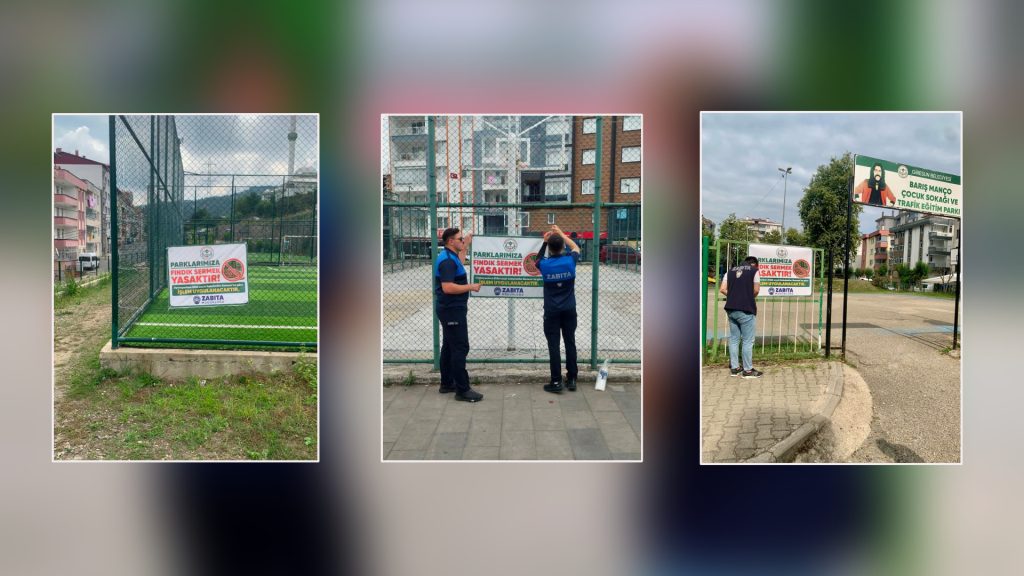GİRESUN BELEDİYESİ’NDEN FINDIK SEZONU ÖNCESİ UYARI