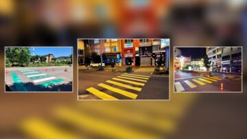 GİRESUN’DA YAYA GEÇİTLERİ YENİLENİYOR, TRAFİK GÜVENLİĞİ ARTIYOR
