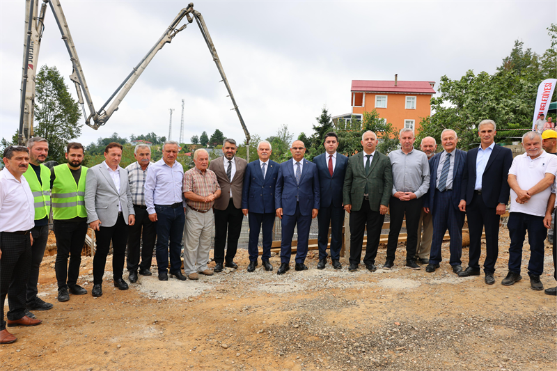 Eynesil Ören’de Gençlik Merkezi İçin İlk Adım Atıldı
